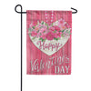 Carson Tin Heart DuraSoft Garden Flag