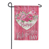 Carson Tin Heart DuraSoft Garden Flag