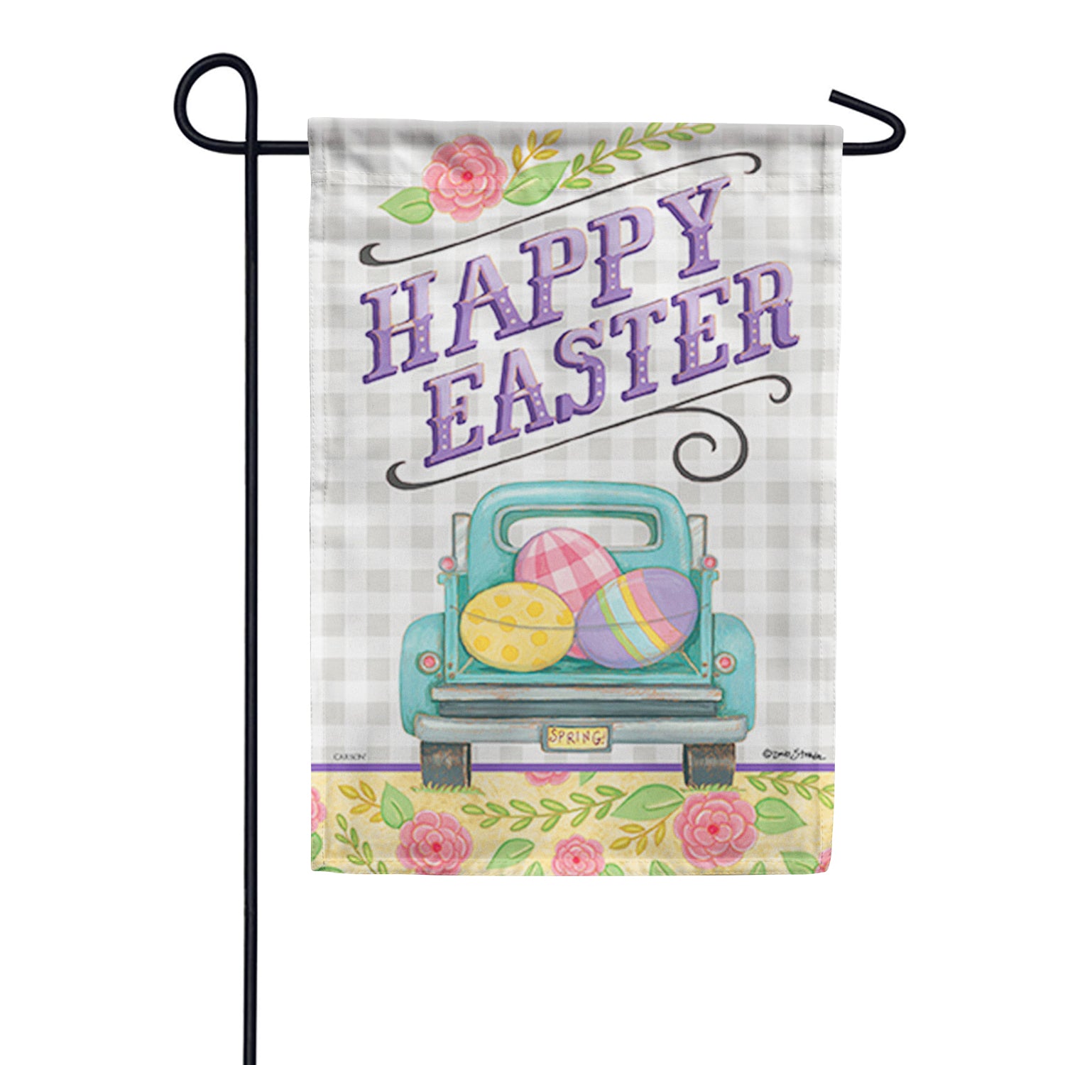 Carson Garden Flag - Easter Truck