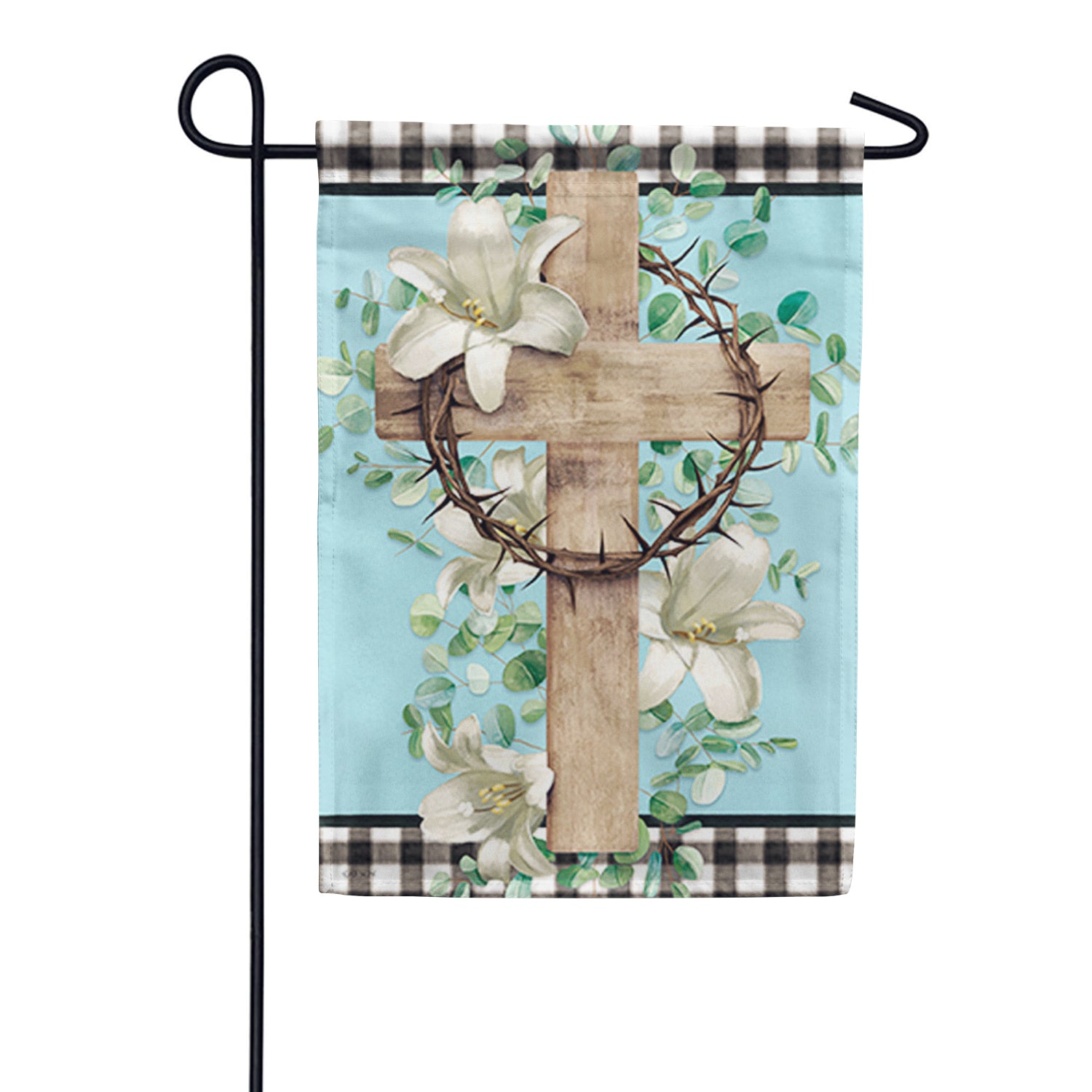 Carson Garden Flag - Cross & Crown