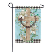 Carson Garden Flag - Cross & Crown