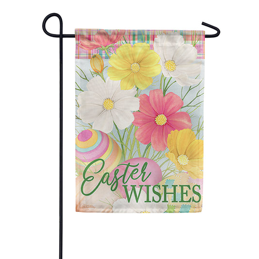 Carson Easter Wishes Garden Flag