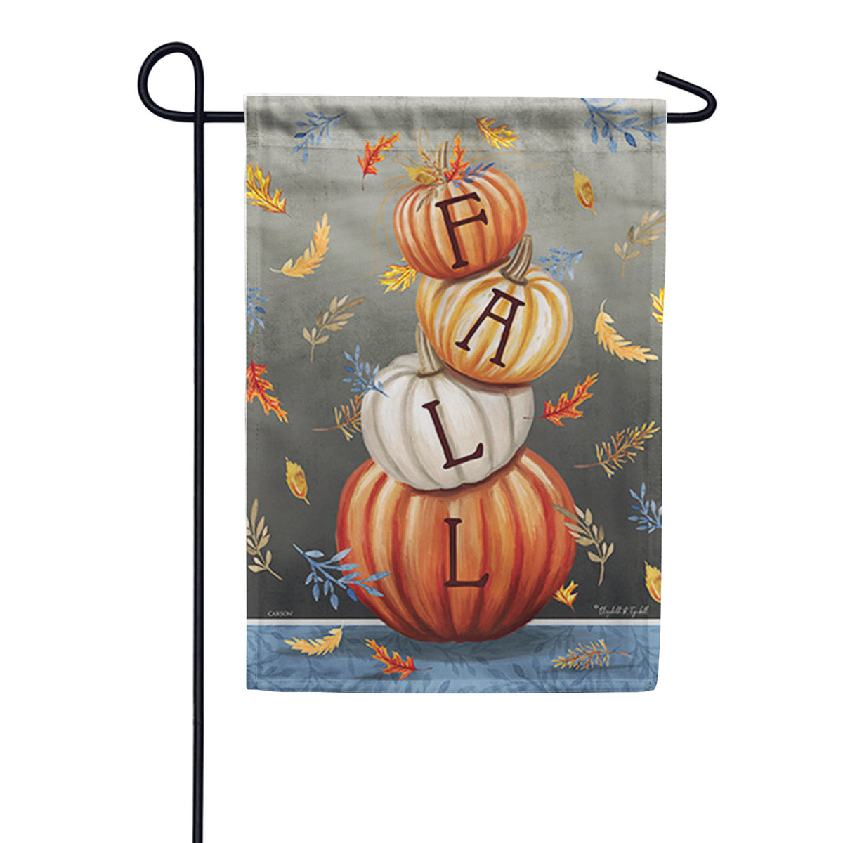 Carson Fall Stack Garden Flag