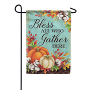Carson Cotton & Pumpkins Garden Flag