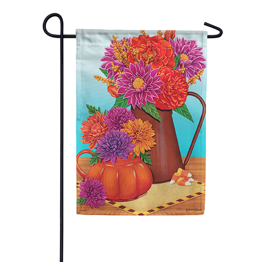 Carson Fall Flowers - Garden Flag