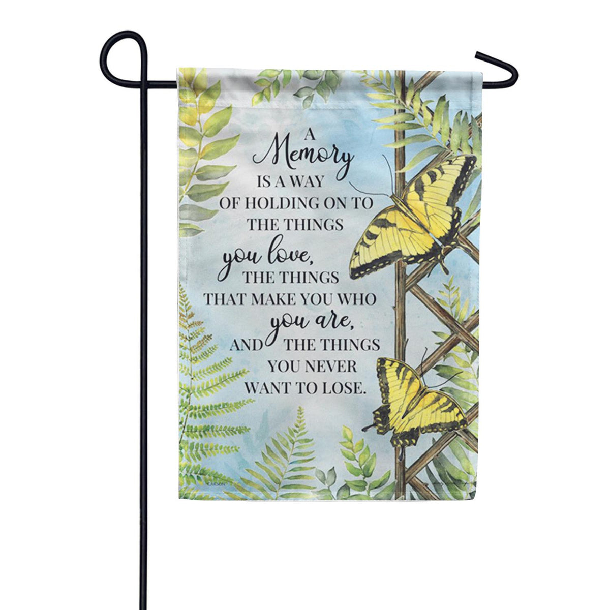 Carson Memory Ferns - Garden Flag