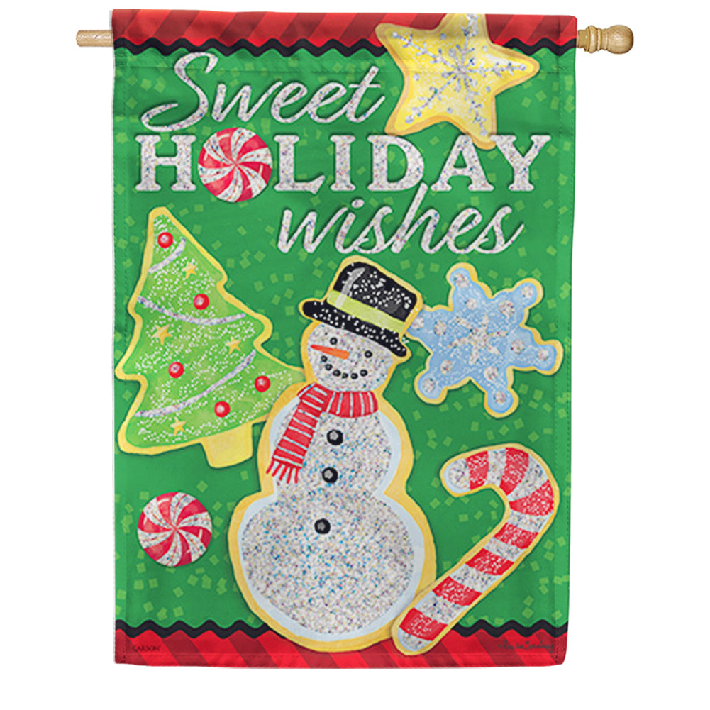 Carson Sweet Holiday House Flag