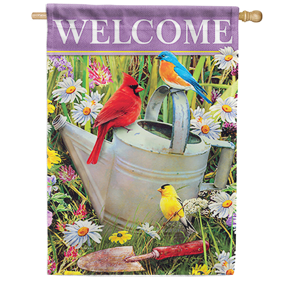 Carson Songbirds Meet Dura Soft House Flag
