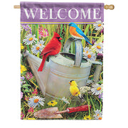 Carson Songbirds Meet Dura Soft House Flag