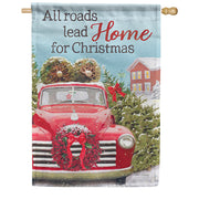 Carson Christmas Tree Delivery House Flag