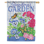 Carson Grandma's Garden House Flag