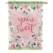 Carson Sweet Heart House Flag