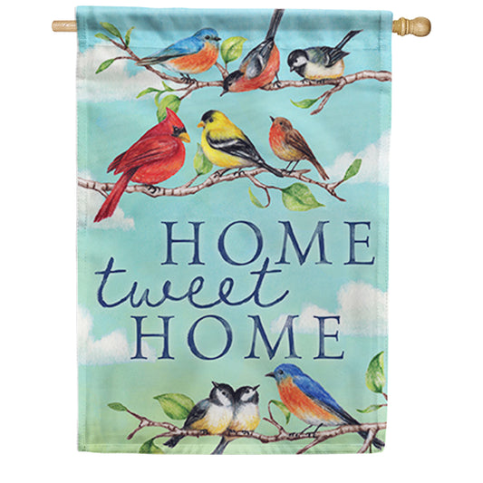 Carson Birds on Branches House Flag
