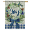Carson Plaid Joy House Flag