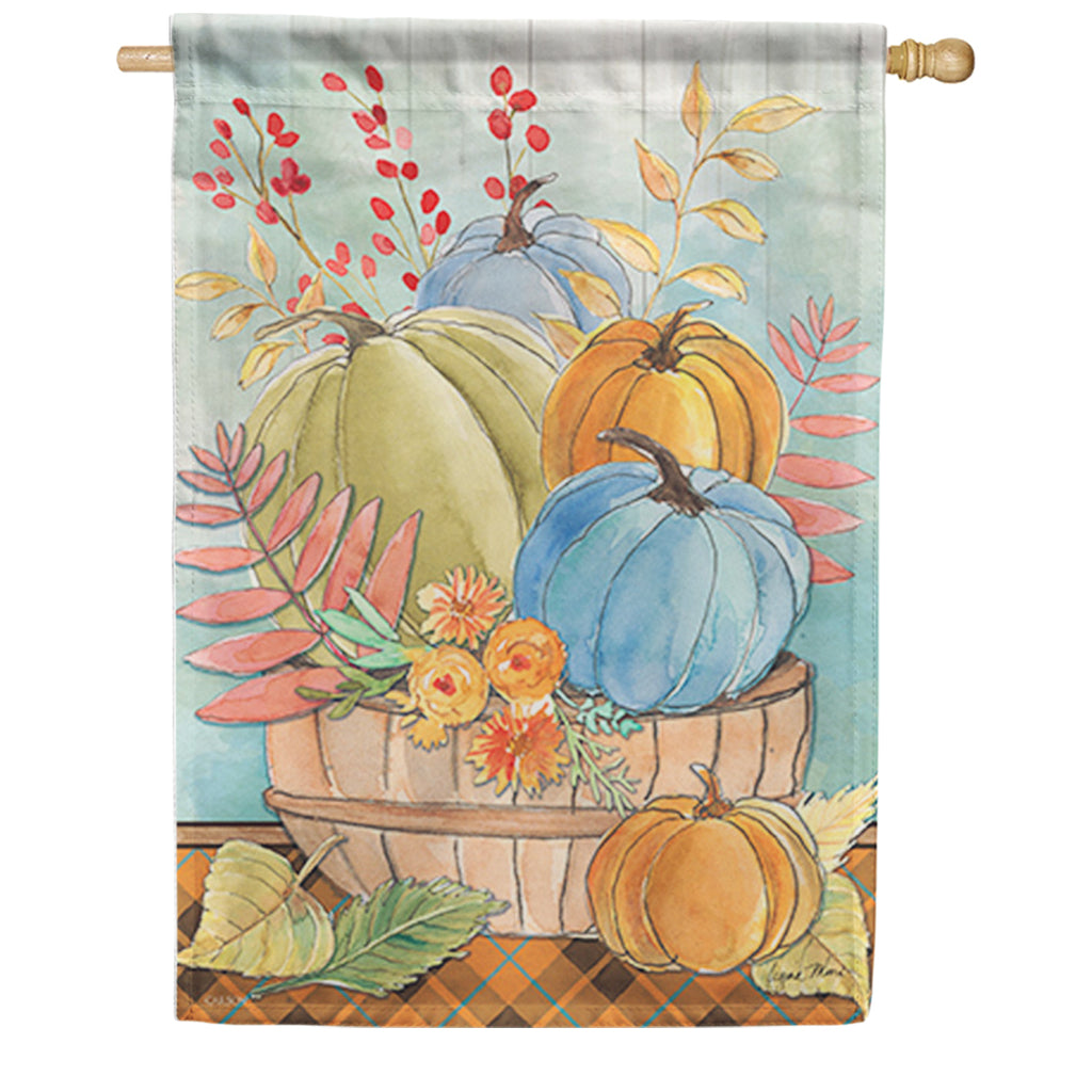 Carson Fall Trio Basket House Flag