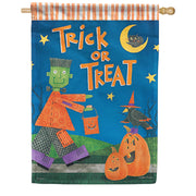 Carson Trick or Treat House Flag