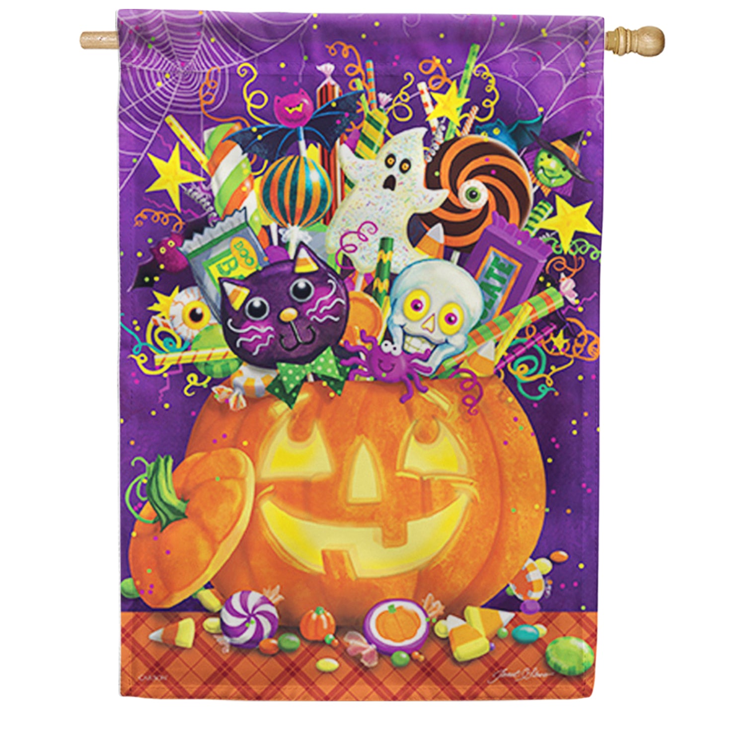Carson Tricky Treats House Flag