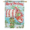 Carson Holiday Delivery House Flag
