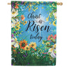 Carson Blessed Easter House Flag
