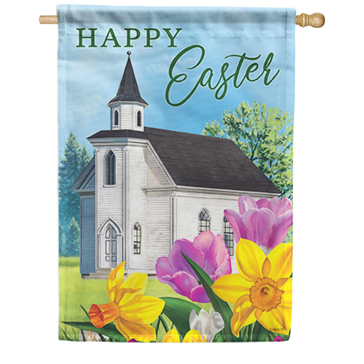 Carson Church House Flag