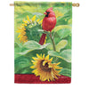 Carson Sunny Perch House Flag