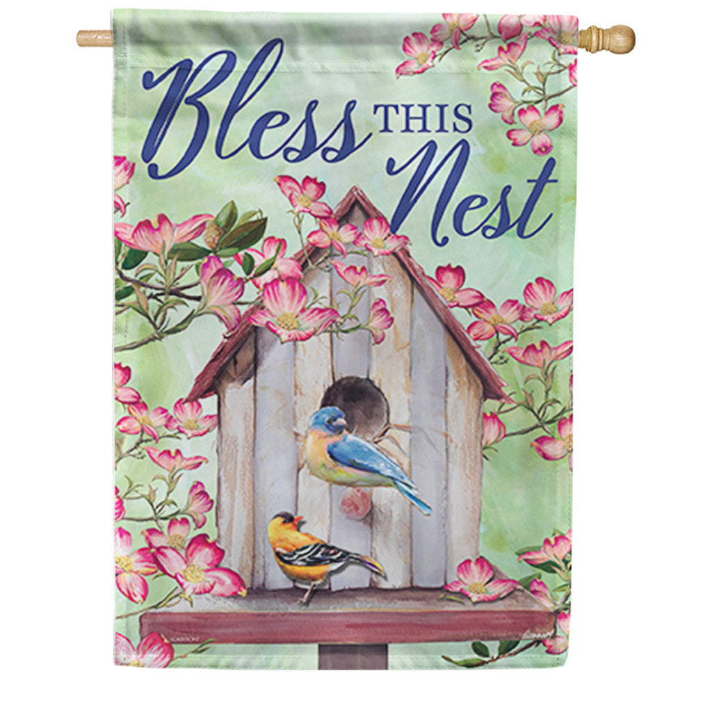 Carson Songbird Home House Flag