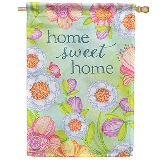 Carson Wild Flowers House Flag