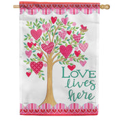 Carson Love Lives Here House Flag