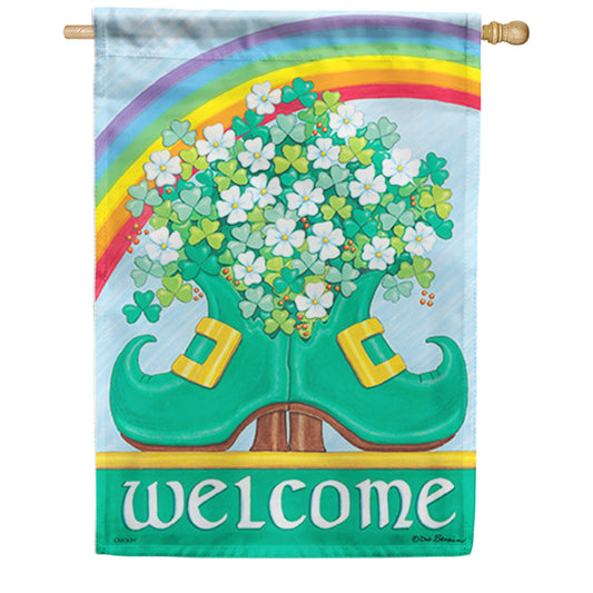 Carson Shamrock Shoes House Flag