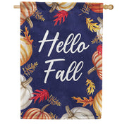 Carson House Flag - Pumpkin Frame
