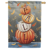 Carson House Flag - Fall Stack