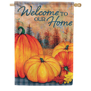 Carson Pumpkin Farm House Flag