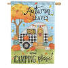 Carson Autumn Camping House Flag