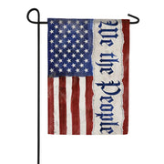 Carson Garden Flag - We The People