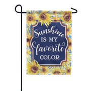Carson Sunflower Pattern Garden Flag