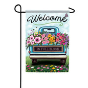 Carson Blue Truck Garden Flag