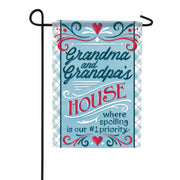 Carson Grandparents House Garden Flag
