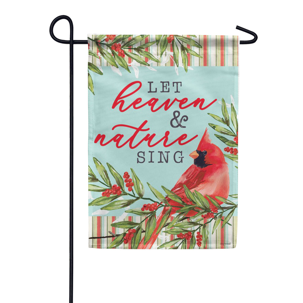 Carson Garden Flag - Cardinal