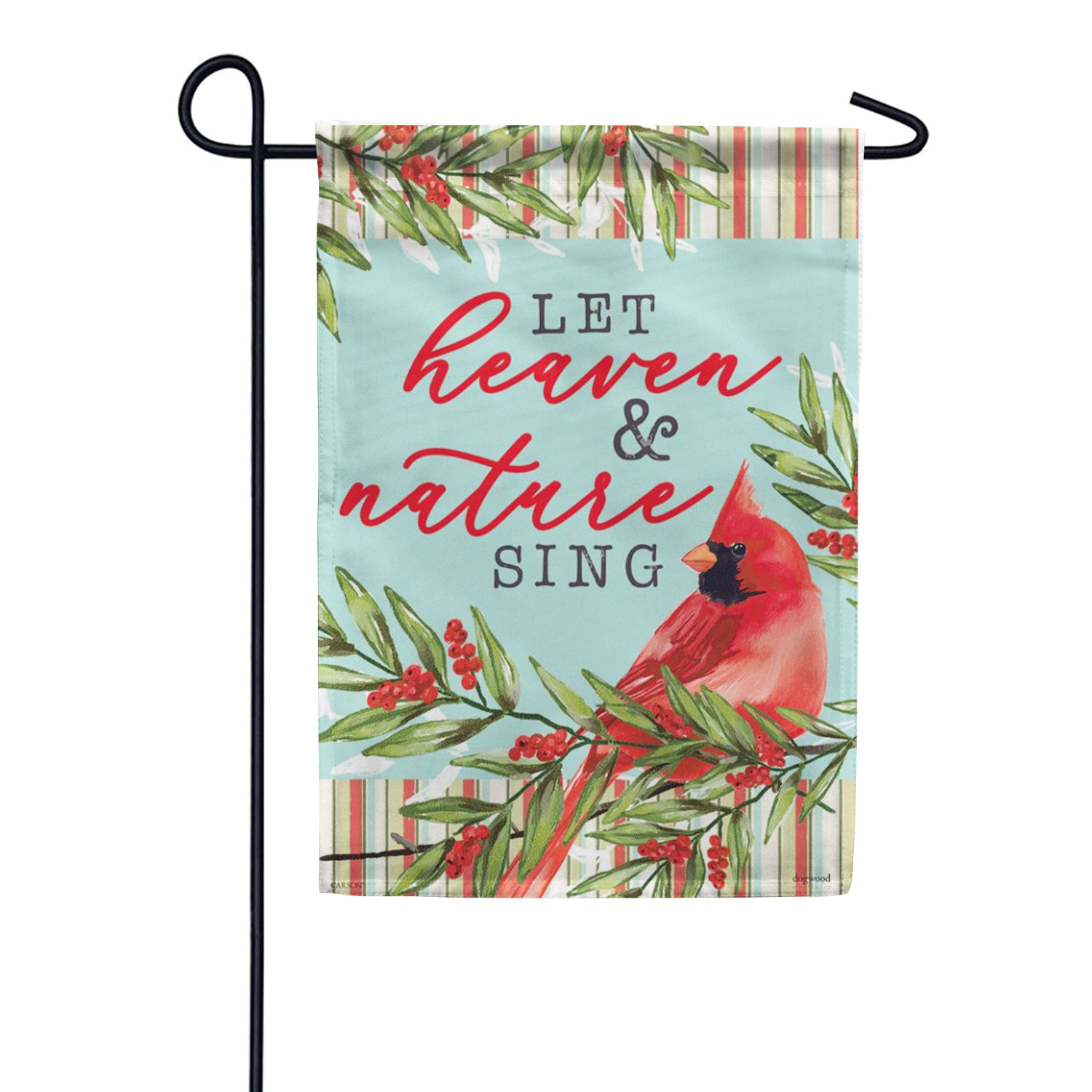 Carson Garden Flag - Cardinal