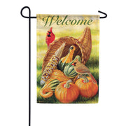 Carson Black Cat Magic Garden Flag