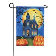 Carson Garden Flag - Haunted House