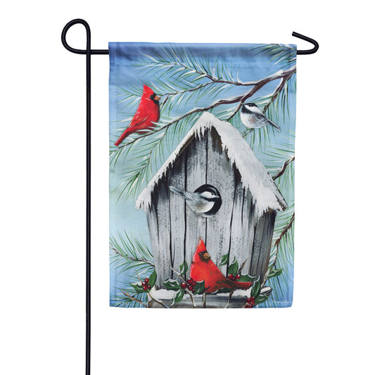 Carson Winter Song Garden Flag