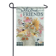 Carson Garden Flag - Welcome Friends