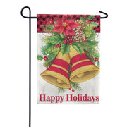 Carson Garden Flag - Holiday Bells