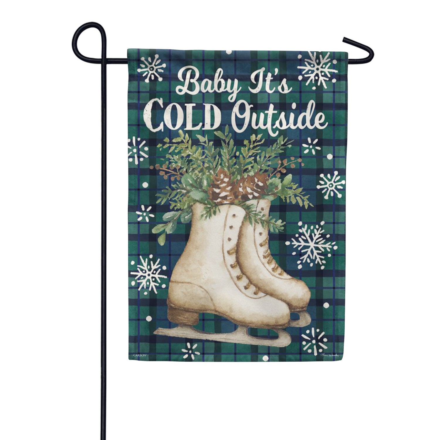 Carson Cold Outside Garden Flag