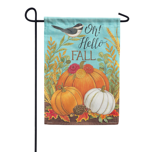 Carson Oh, Hello Fall Garden Flag