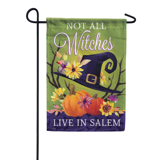 Carson Witch Hat Garden Flag
