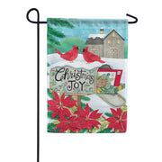 Carson Christmas Mailbox Garden Flag