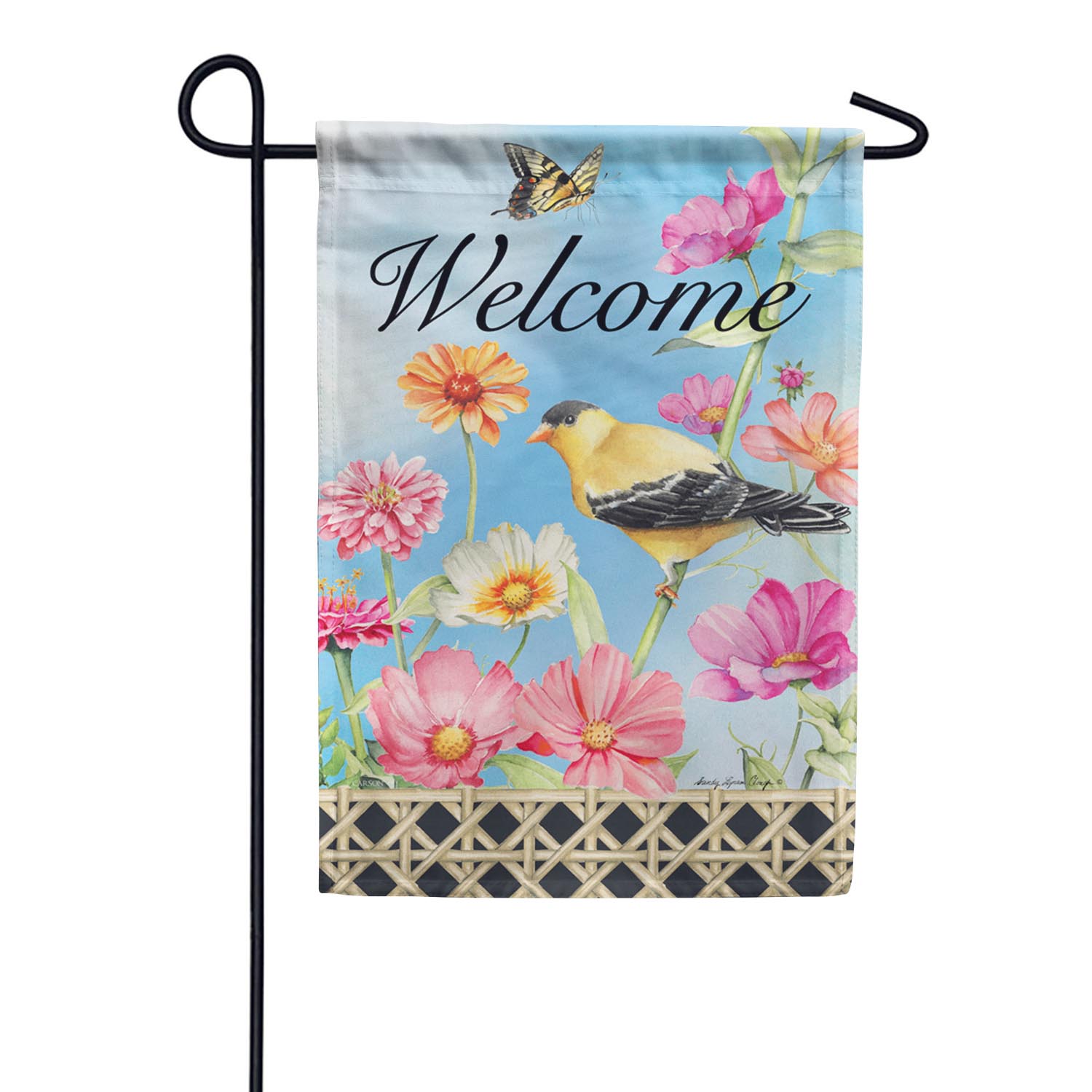 Carson Meadow Breeze Garden Flag