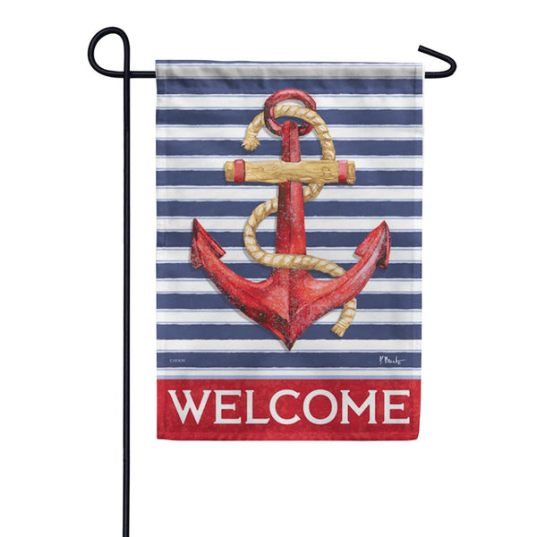 Carson Anchor Garden Flag